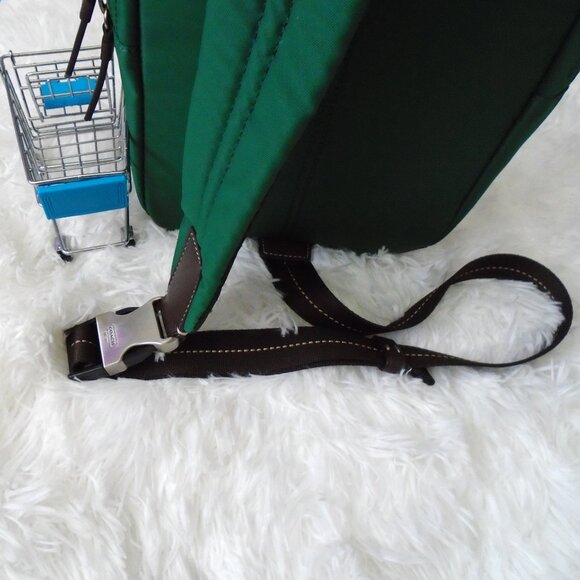 Coach Men Varick Sling Backpack Green F70692 - Picture 10 of 15